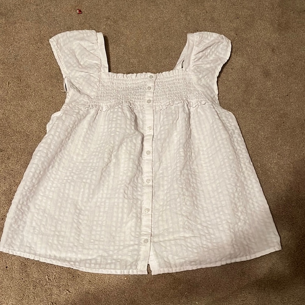 White, old navy, summer tank, size SM